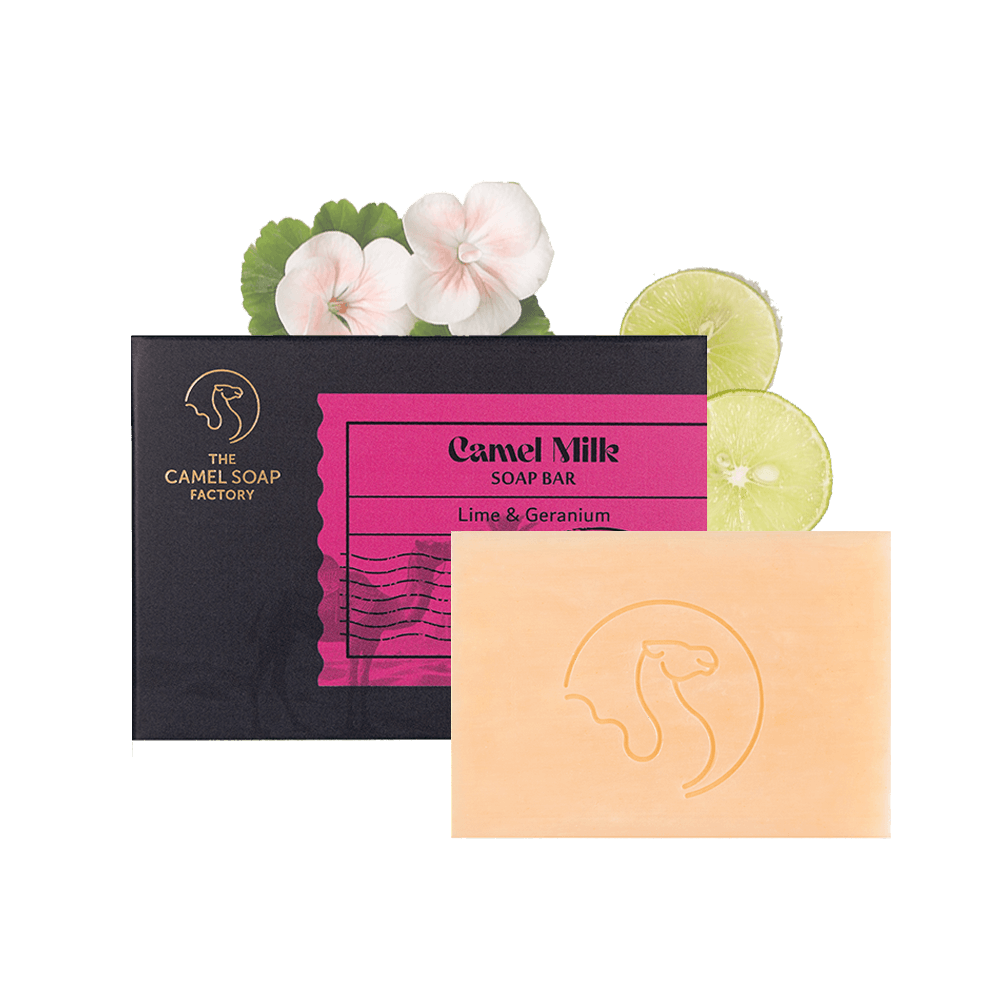 Camel Milk Everyday Soap (Triple Milled) - Lime & Geranium