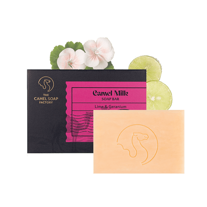 Camel Milk Everyday Soap (Triple Milled) - Lime & Geranium