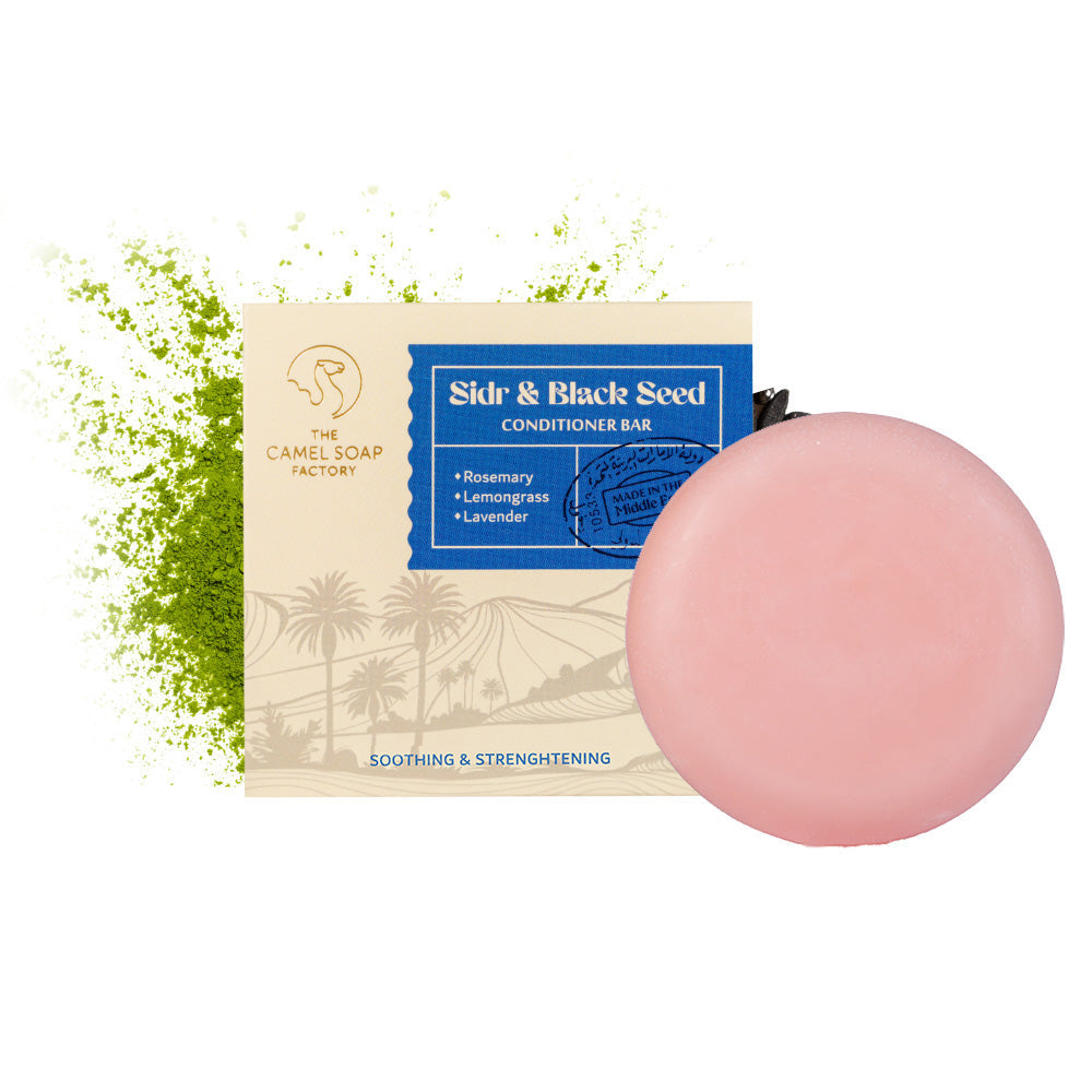 Camel Milk Conditioner Bar - Sidr & Black Seed