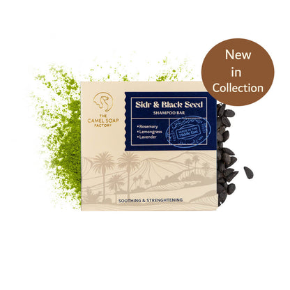 Camel Milk Shampoo Bar - Sidr & Black Seed