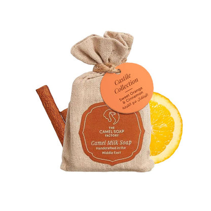 Camel Milk Castile Soap - Sweet Orange & Cinnamon