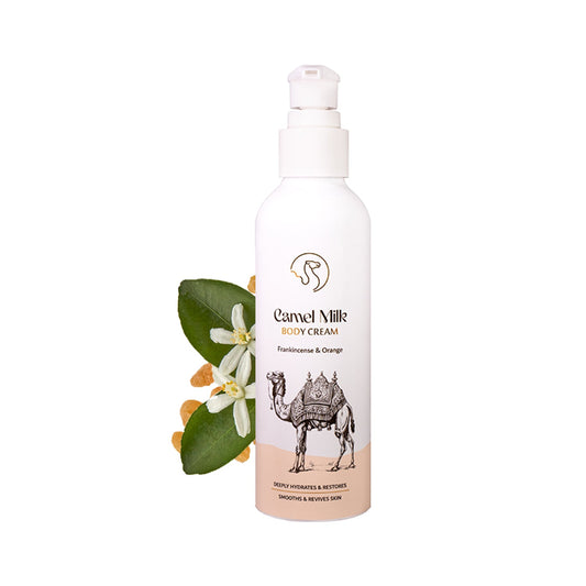 Camel Milk Body Cream — Frankincense & Orange - Default Title