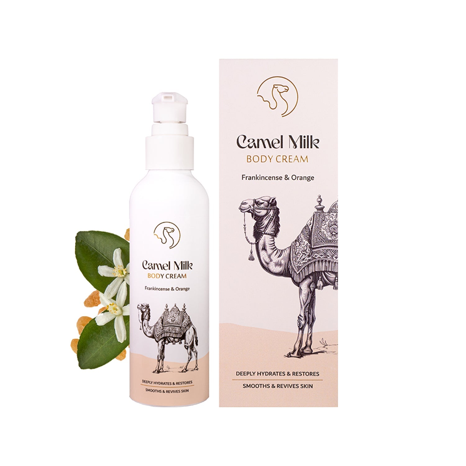 Camel Milk Body Cream — Frankincense & Orange - Default Title