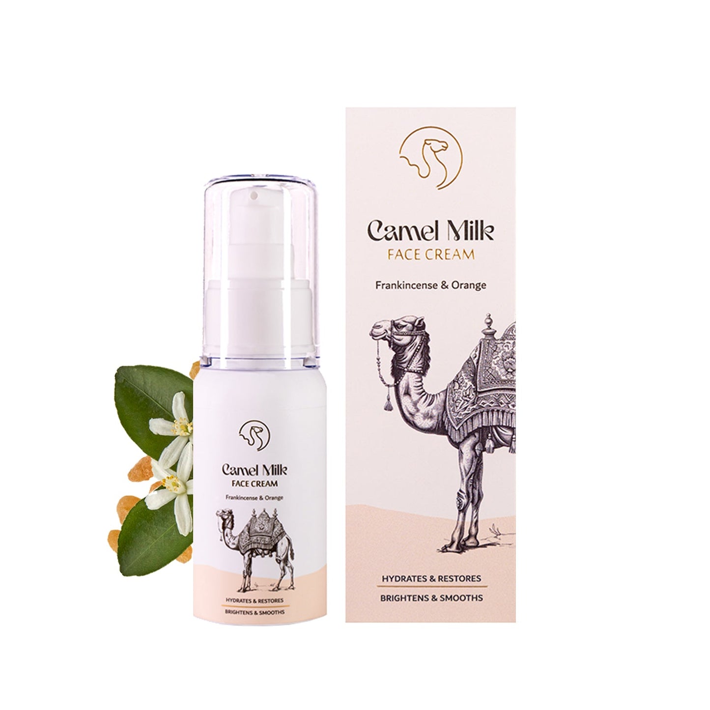 Camel Milk Face Cream — Frankincense & Orange - Default Title