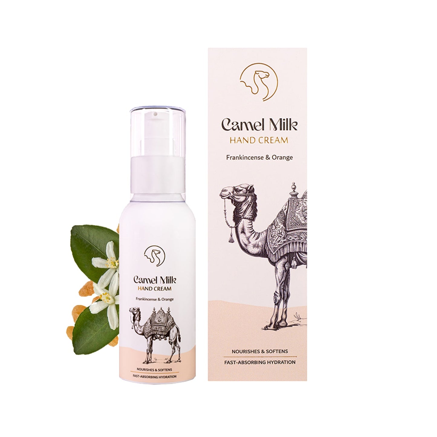 Camel Milk Hand Cream — Frankincense & Orange - Default Title