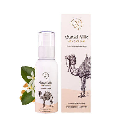Camel Milk Hand Cream — Frankincense & Orange - Default Title