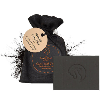 Camel Milk Heritage Soap - Charcoal & Tea Tree